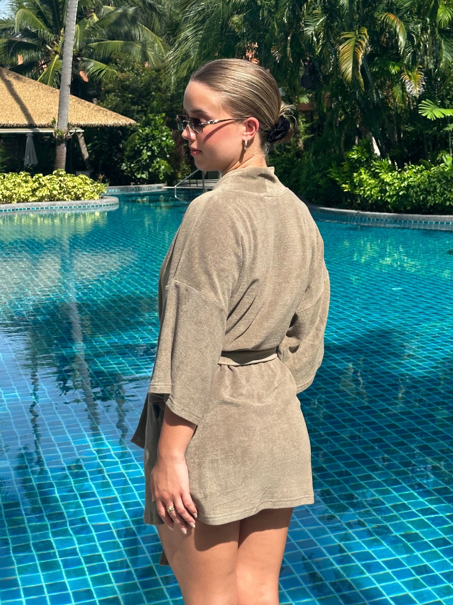 Olive Green Robe